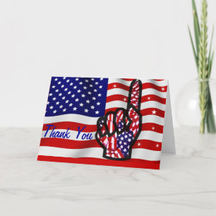 USA!_ THANK YOU CARD