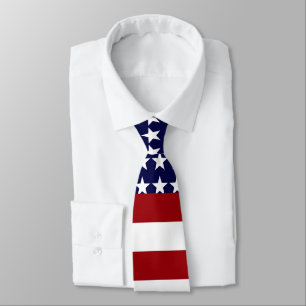 USA theme Neck Tie