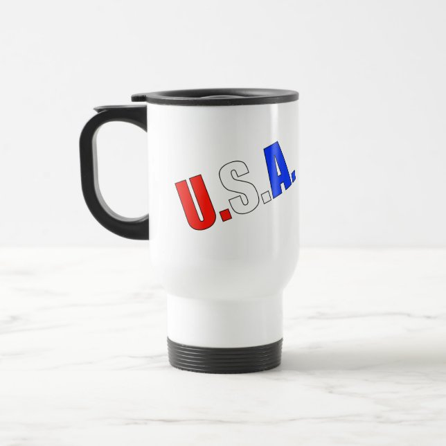 USA TRAVEL MUG (Left)