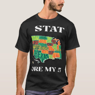 USA Travel Visit 50 States Map 1 T-Shirt