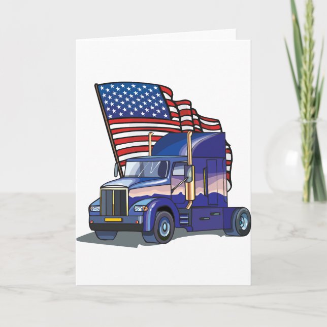 USA Truck Driver Card (Front)