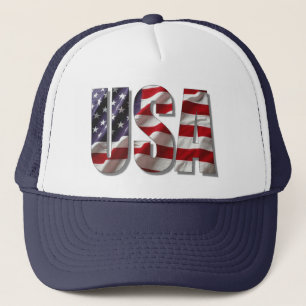USA TRUCKER HAT