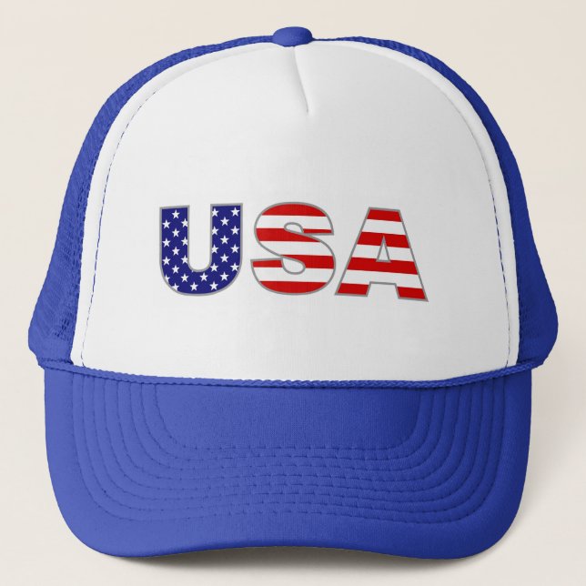Usa Trucker Hat (Front)