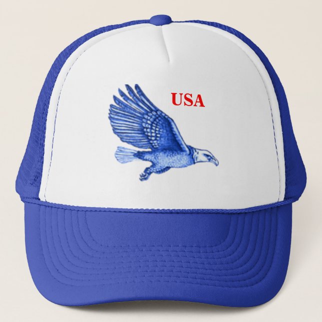 USA TRUCKER HAT (Front)