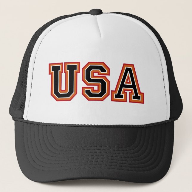 USA TRUCKER HAT (Front)