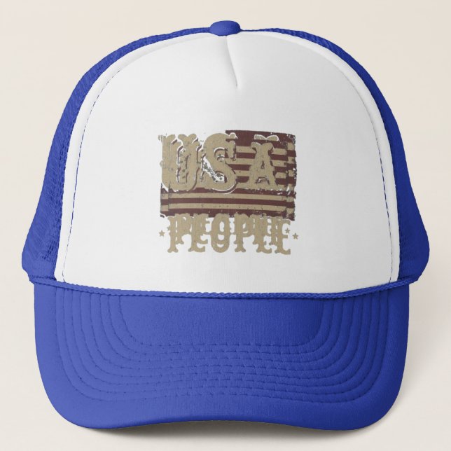 USA TRUCKER HAT (Front)