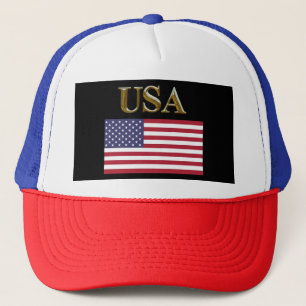 USA TRUCKER HAT