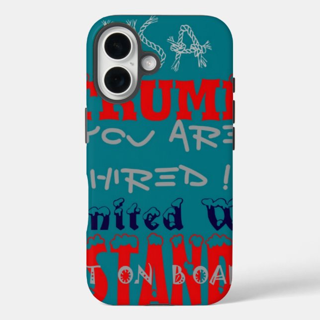 USA Trump You Are Hired! United We Stand Art Print Case-Mate iPhone Case (Back)