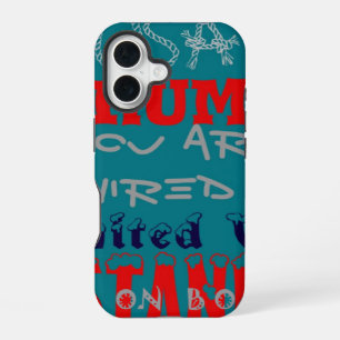 USA Trump You Are Hired! United We Stand Art Print iPhone 16 Case