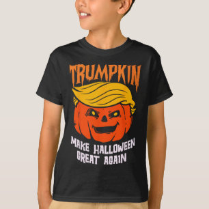Usa Trumpkin Make Halloween Great Again Funny T-Shirt