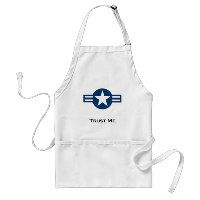 USA Trust Me blue Standard Apron (Front)