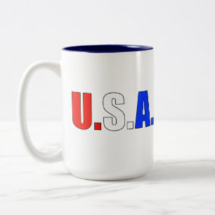 USA Two-Tone COFFEE MUG