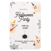 "USA UK Canada Halloween Party Invitations 