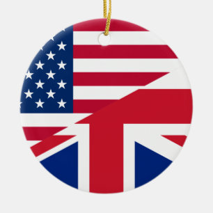 usa uk ceramic tree decoration