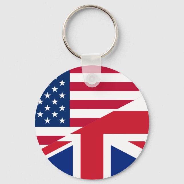 usa uk key ring (Front)