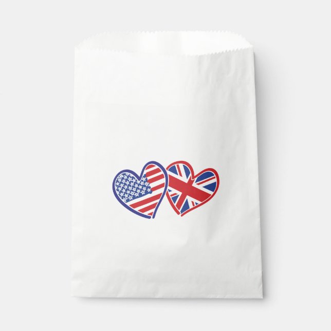 USA---UK-Love Favour Bags (Front)