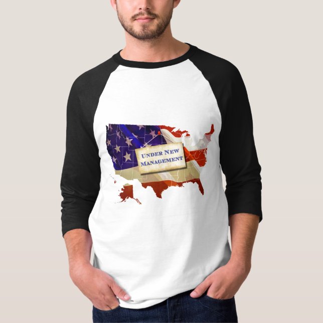 USA: Under New Management T-Shirt (Front)