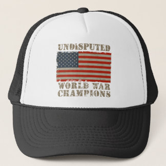 USA, Undisputed World War Champions Trucker Hat