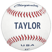 USA United States Blue Red Custom White