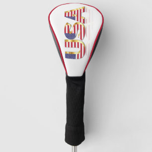 USA - United States of America - Flag - Patriotic Golf Head Cover
