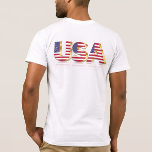 USA - United States of America - Flag - Patriotic T-Shirt