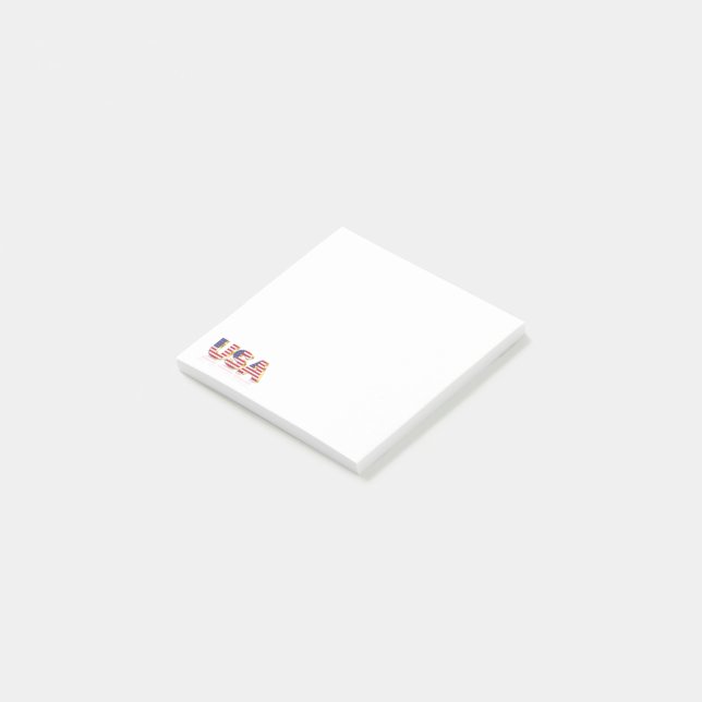 USA - United States of America - Flag  Post-it Notes (Angled)
