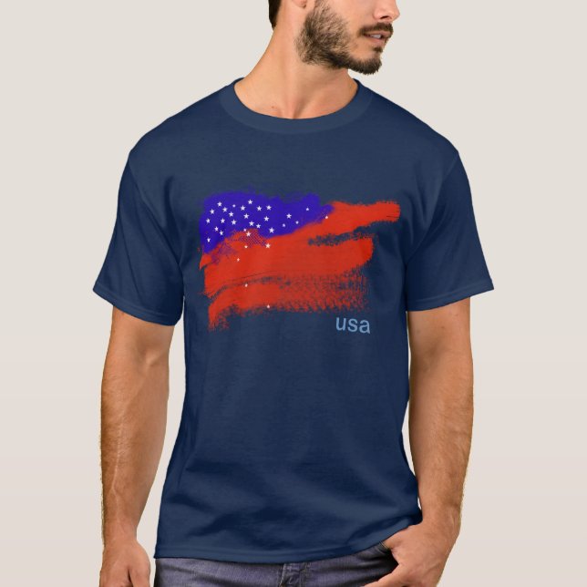 usa, united states of america T-Shirt (Front)