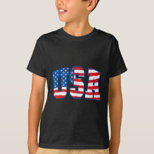 Usa Us Flag Patriotic 4th Of July America 1 T-Shirt