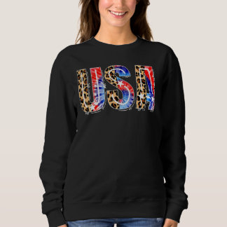 Usa Us Flag Patriotic 4th Of July America Independ Sweatshirt