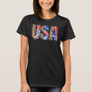 Usa Us Flag Patriotic 4th Of July America Independ T-Shirt