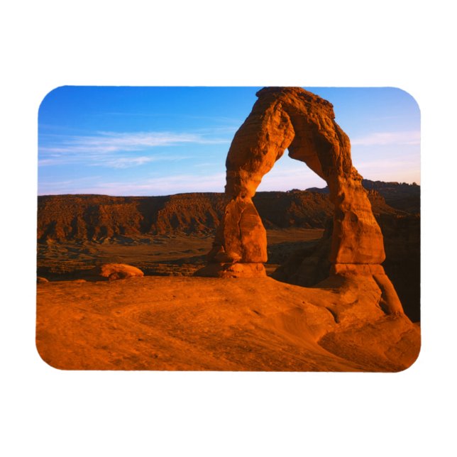 USA, Utah, Arches National Park, Delicate Arch Magnet (Horizontal)