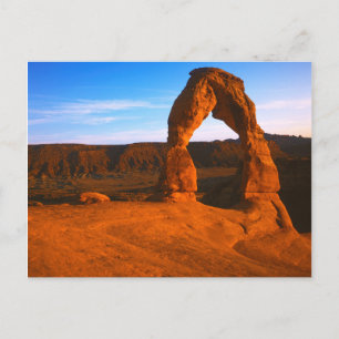 USA, Utah, Arches National Park, Delicate Arch Postcard
