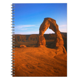 USA, Utah, Arches National Park, Delicate Arch Spiral Notebook