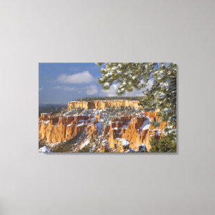USA, Utah, Bryce Canyon National Park. Sunrise Canvas Print