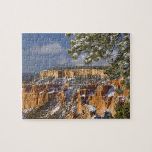 USA, Utah, Bryce Canyon National Park. Sunrise Jigsaw Puzzle