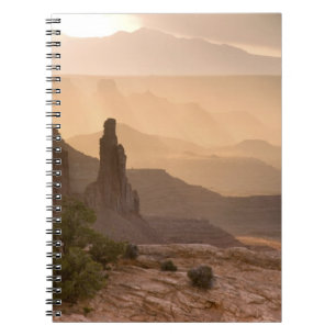 USA; Utah; Canyonlands National Park. View of Notebook