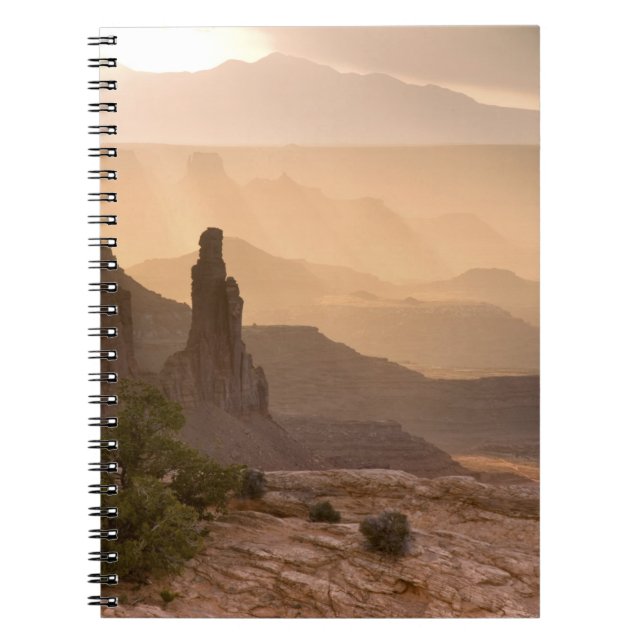 USA; Utah; Canyonlands National Park. View of Notebook (Front)