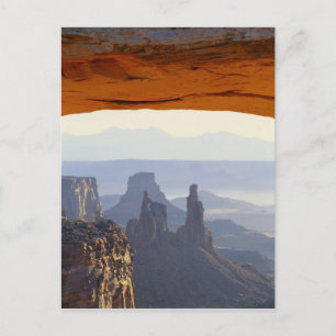USA, Utah, Canyonlands National Park, View of Postcard
