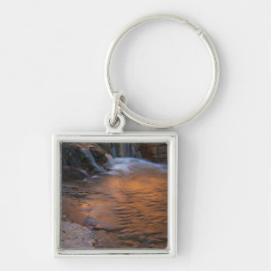 USA, Utah, Escalante Wilderness. Waterfall in Key Ring