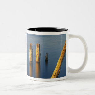 USA, Utah, Great Basin, Saltair, Great Salt Two-Tone Coffee Mug