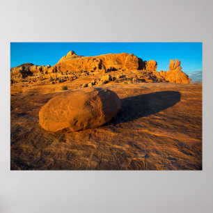 USA, Utah, Moab, Sandstone Poster