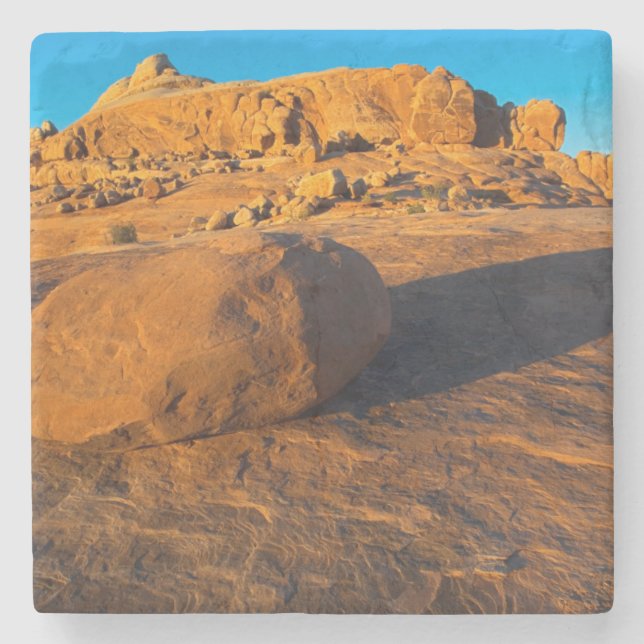 USA, Utah, Moab, Sandstone Stone Coaster (Front)