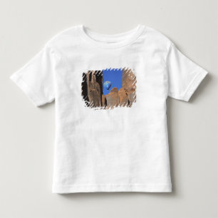 USA, Utah, Monument Valley. A rainbow hot-air Toddler T-Shirt