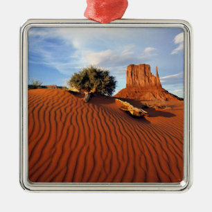 USA, Utah, Monument Valley. Wind creates Metal Tree Decoration
