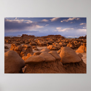 USA; Utah. View of Goblin Valley State Park at Poster