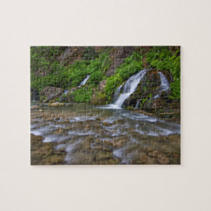 USA, Utah, Zion National Park. Big Springs in Jigsaw Puzzle
