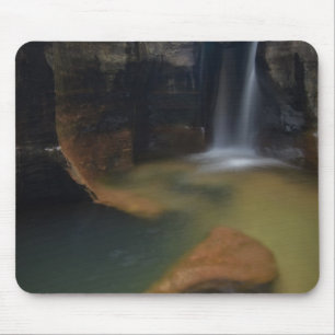 USA, Utah, Zion National Park.  Keyhole Falls in Mouse Pad