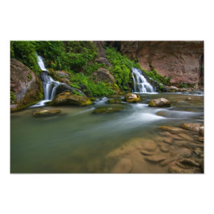 USA, Utah, Zion National Park. The Virgin Photo Print