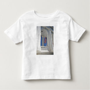 USA, VA, Arlington. American Flags are hung Toddler T-Shirt