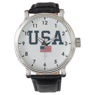 USA varsity letters American Flag Gym Sports  Watch